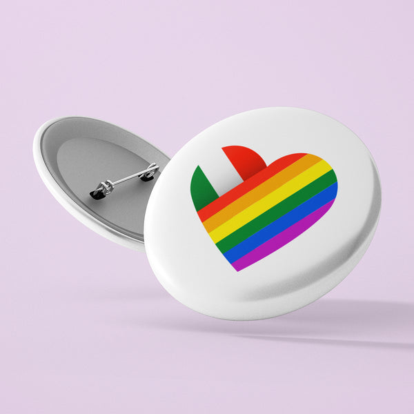 ZShowTime kitűző - HUN Pride Szív