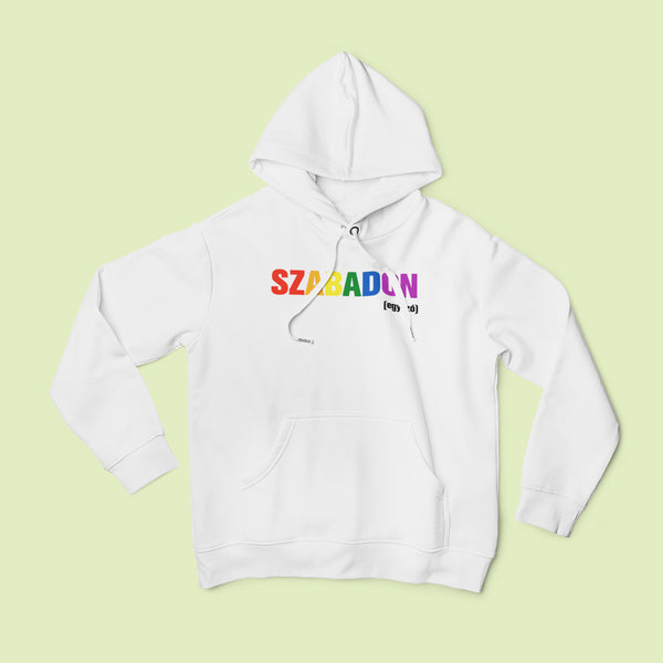 ZShowTime unisex kapucnis pulcsi - SZABADON