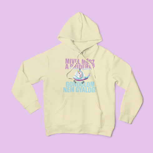 ZShowTime unisex kapucnis pulcsi - Mivel mész a Pridera?