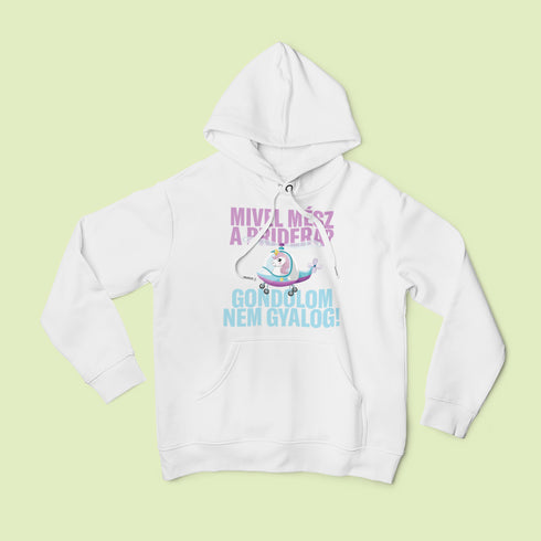 ZShowTime unisex kapucnis pulcsi - Mivel mész a Pridera?