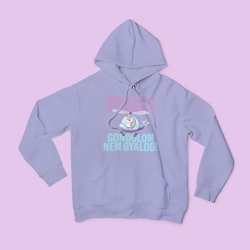 ZShowTime unisex kapucnis pulcsi - Mivel mész a Pridera?