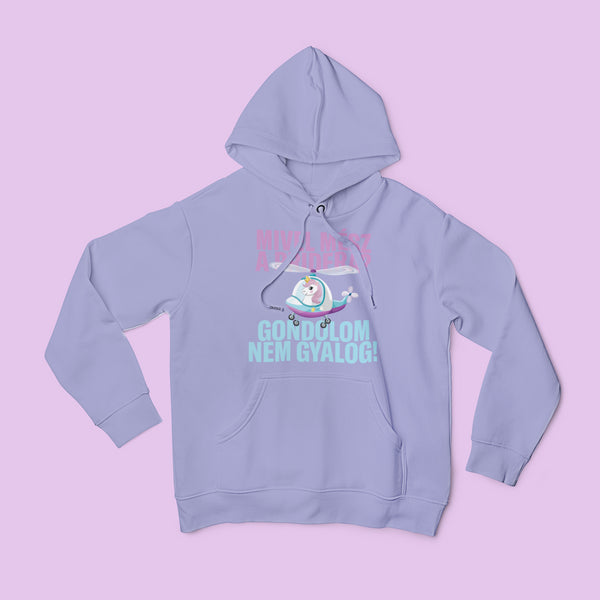 ZShowTime unisex kapucnis pulcsi - Mivel mész a Pridera?